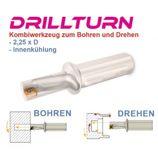DRILLTURN Kombiwerkzeug &oslash; 10 mm
