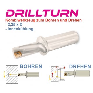 DRILLTURN Kombiwerkzeug ø 10 mm