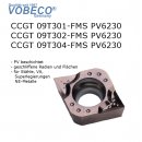 Wendeschneidplatte CCGT09T304-FMS PV6230 für...