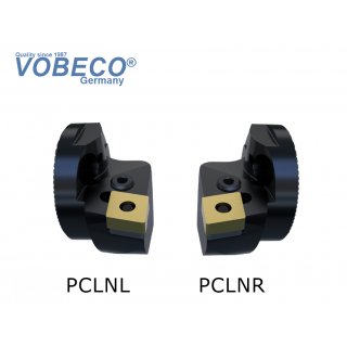 Wechselkopf ø 40 mm, links für CNMG 12.... Wendeplatten