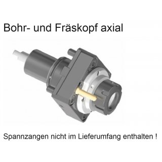 BMT 45  Bohr- und Fräskopf axial für ER25 Spannzangen, externe Kühlmittelzufuhr  DOOSAN