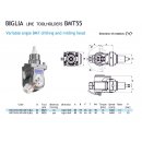 BMT 55 Bohr- und Fräskopf schwenkbar für ER25...