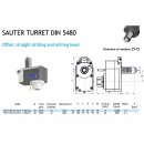 VDI 30 Bohr- und Fräskopf axial, versetzt DIN...