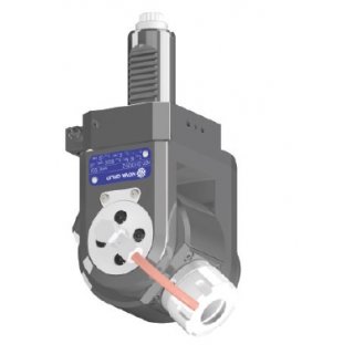VDI 40 Bohr- und Fräskopf schwenkbar DIN 5480 für Spannzangen ER25 externe Kühlmittelzufuhr