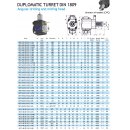 VDI 30 Bohr- und Fräskopf radial DIN 1809    interne Kühlmittelzufuhr 80bar