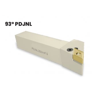 Drehhalter links, Schaft 25x25, Länge 150 mm für Wendeplatten DN.. 15....