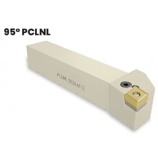 Drehhalter links, Schaft 25x25, Länge 150 mm für Wendeplatten CN.. 09....