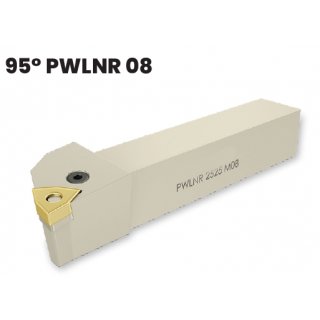 Drehhalter rechts, Schaft 25x25, Länge 150 mm für Wendeplatten WN.. 08....