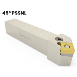 Drehhalter links, Schaft 20x20, Länge 125 mm für Wendeplatten SN.. 12....