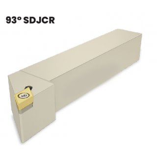 Drehhalter rechts, Schaft 10x10, Länge 110 mm für Wendeplatten DC.. 07....