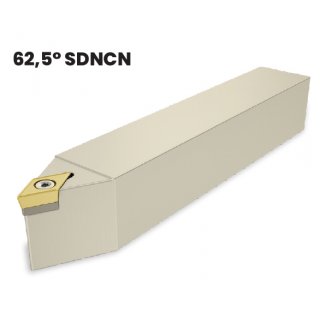 Drehhalter neutral, Schaft 25x25, Länge 150 mm für Wendeplatten DC.. 11....