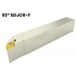 Drehhalter rechts, Schaft 16x16, Länge 100 mm für Wendeplatten DC.. 11....