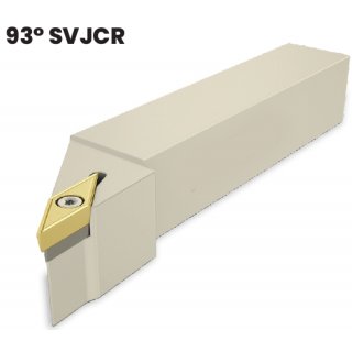 Drehhalter rechts, Schaft 12x12, Länge 110 mm für Wendeplatten VC.. 11....