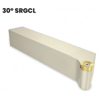 Drehhalter links, Schaft 20x20, Länge 125 mm für Wendeplatten RC.. 08....