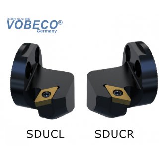 Wechselkopf ø 25 mm, rechts für DC.. 11.... Wendeplatten