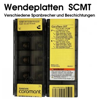Sandvik Wendeschneidplatte SCMT 120408-KMH13A