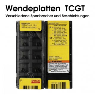 Sandvik Wendeschneidplatte TCGT 090204-UM5015