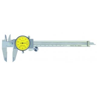 Uhr-Messschieber  150 mm, Ablesung 0,01 mm