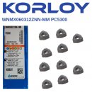Korloy Fräsplatte WNMX060312ZNN-MM PC5300