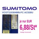 Sumitomo Wendeschneidplatte VCGT110304MN-FC AC530U